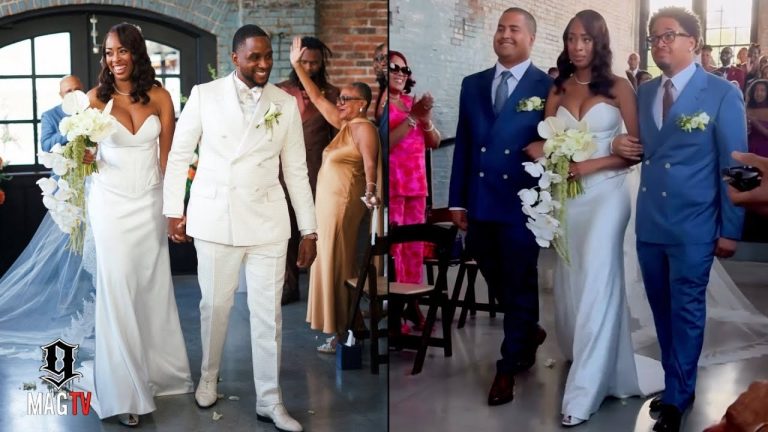 Irv Gotti's Sons Walk Their Sister Angelique Down The Aisle On Her Wedding Day! 