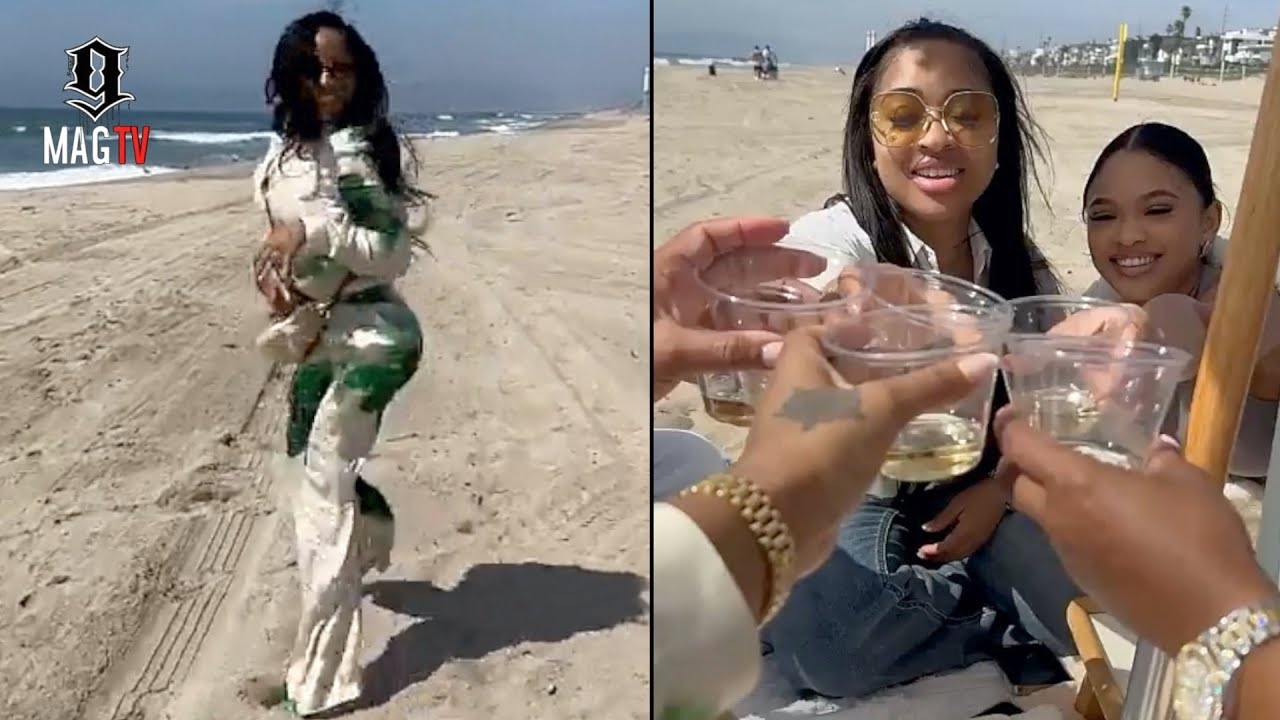 Toya Johnson Invites Lil Durk's Wife India Royale To Her Girls Day Beach Event!