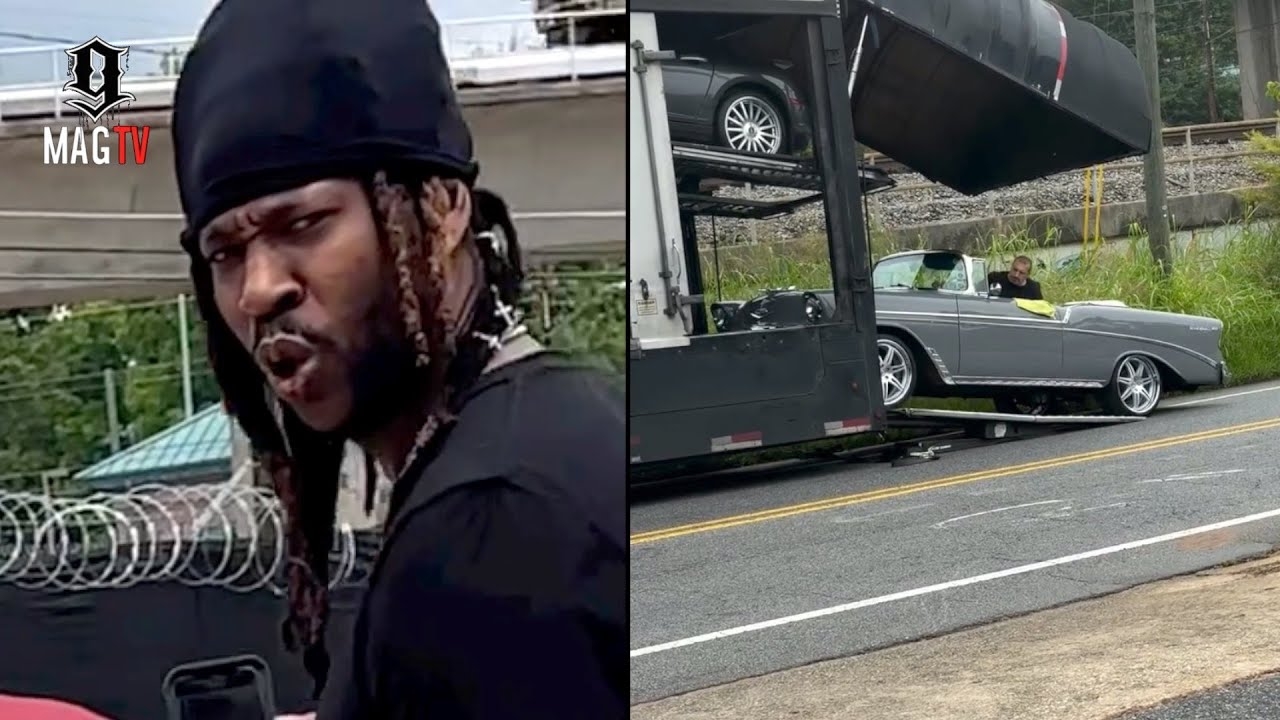 2 Chainz Takes Delivery Of A Custom Old School Chevy!