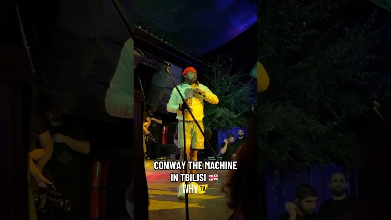 #ConwayTheMachine Show In Tbilisi #Whytv