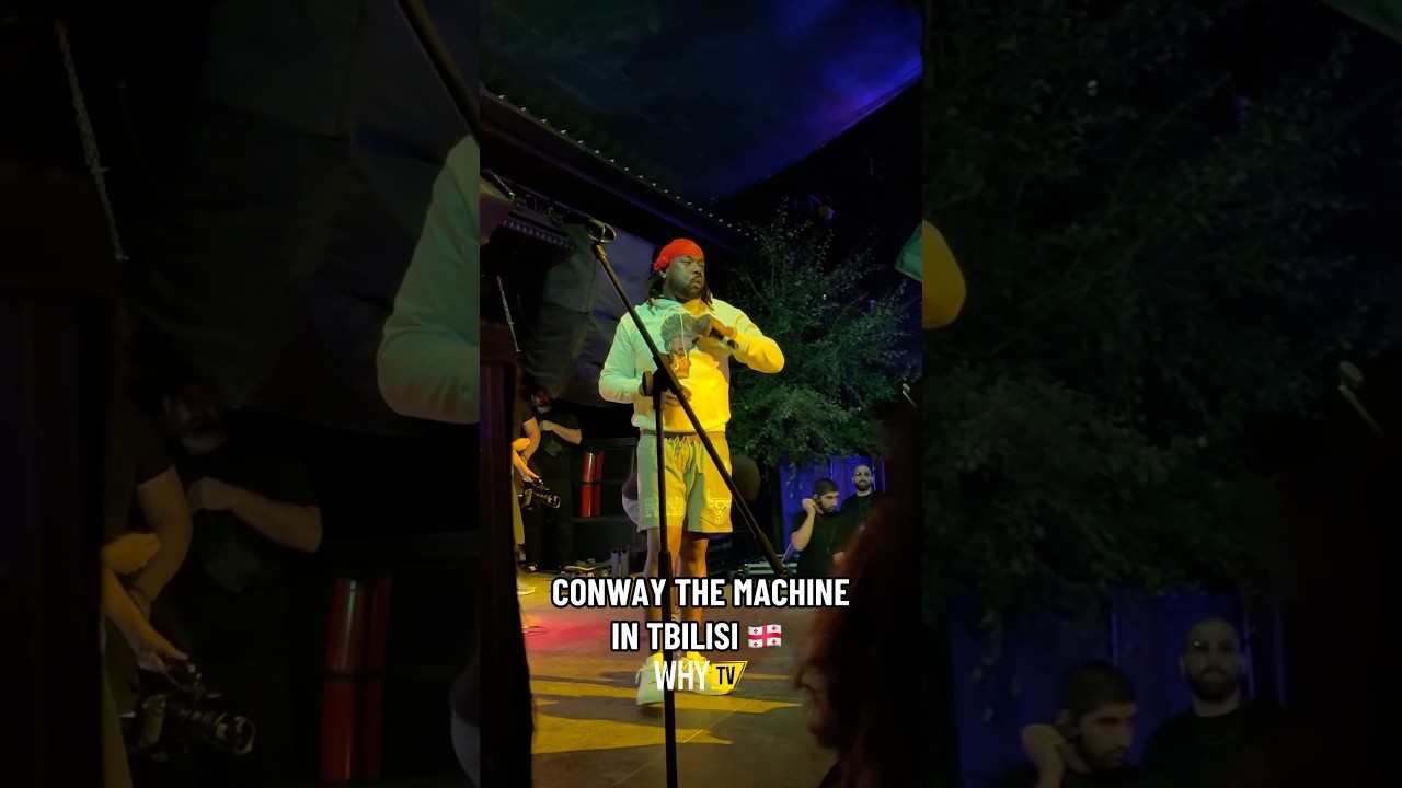 #ConwayTheMachine Show In Tbilisi #Whytv