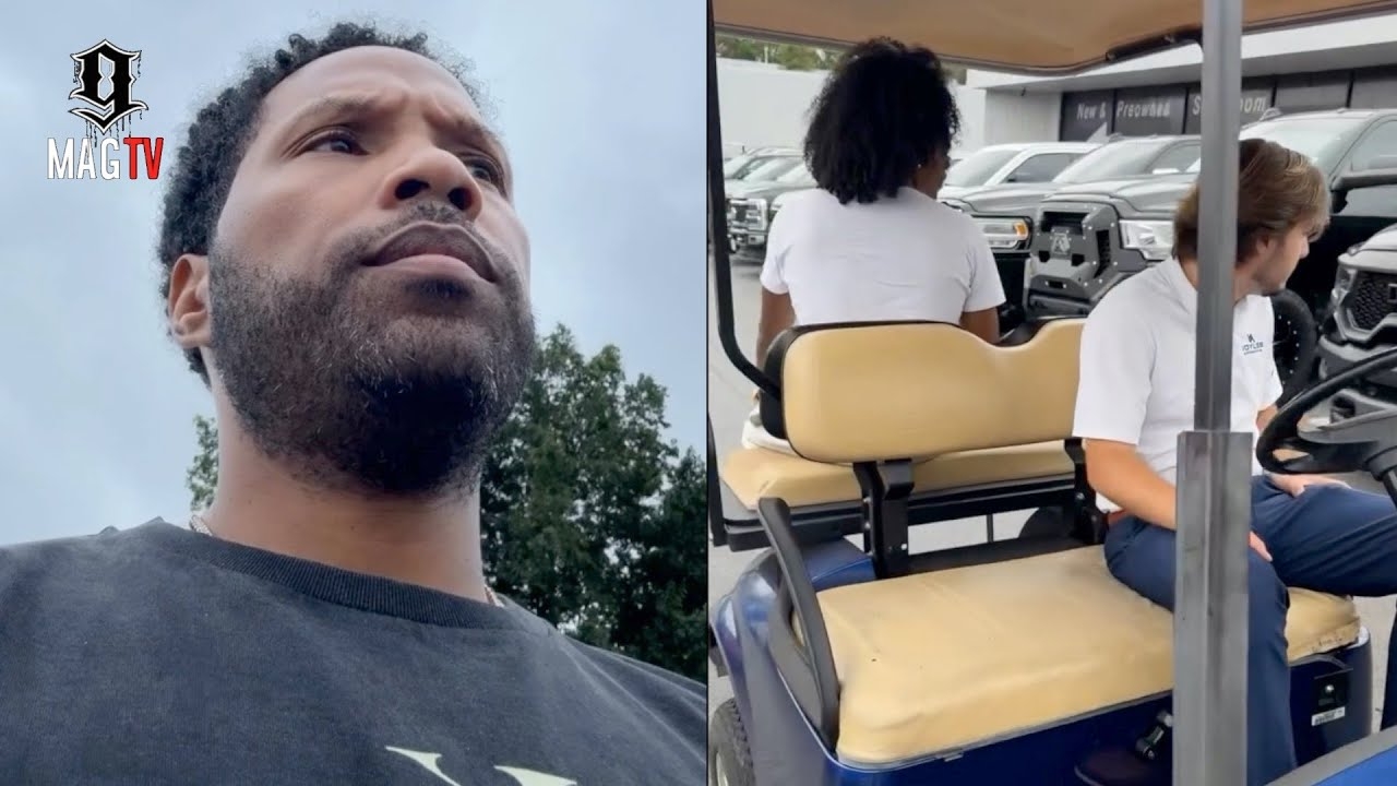Mendeecees Takes Son Mendeecees Jr. With Him While He Shops For New Work Truck!