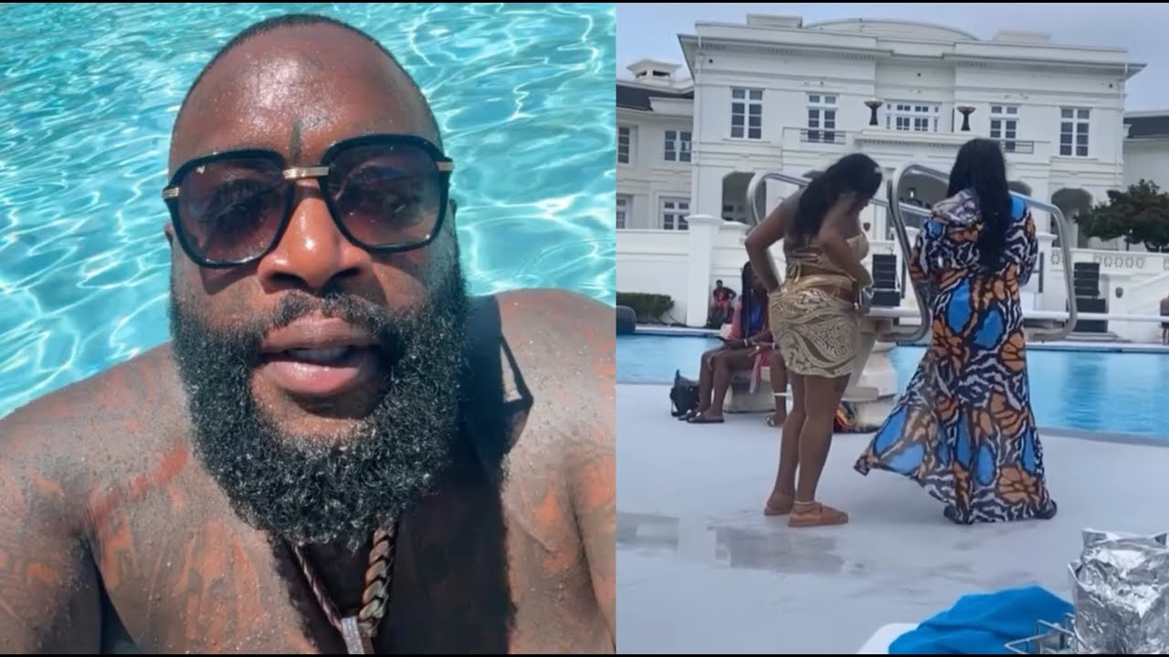 "We Did Our Best" Rick Ross Responds After His 3rd Annual Pool Party Flopped Due To Bad Weather