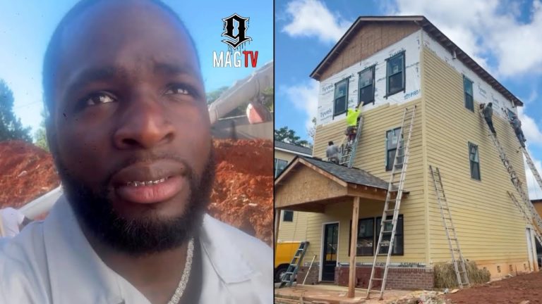 "Get Up & Go To Work" Ralo Installs Siding On His New Construction Homes! 