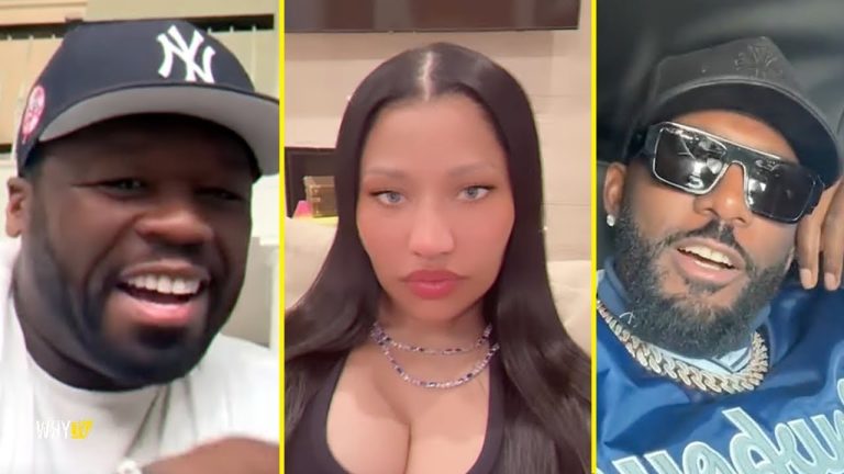 50 Cent Reacts To Nicki Minaj And Dez Bryant's Beef 'Nicki Be Blacking Out On These People, LOL'