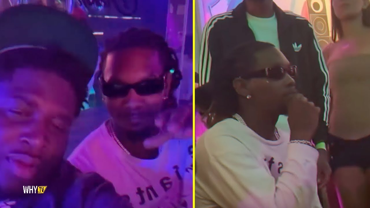 Offset Linked Up With Cash Cobain In The Club And Announcing His New 'KIARI' Album Release Date