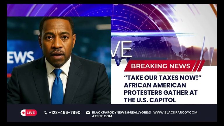 Massive African American Protest At the Capitol