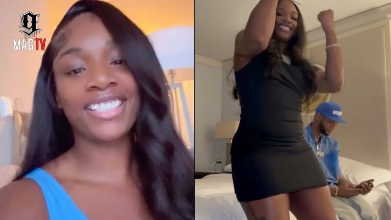 Claressa Shields Is Too Funny Trying To Catch Papoose Singing! 