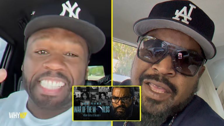 50 Cent Clowning Ice Cube For Having 0% Rating On His New Movie 'Nah Somebody Mat At Cube'