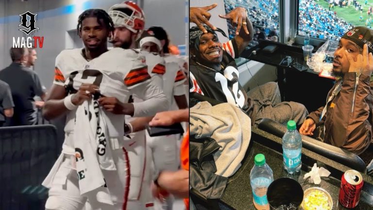 DaBaby & Doe Boy React To Shedeur Sanders Play During Browns Panther Game! 