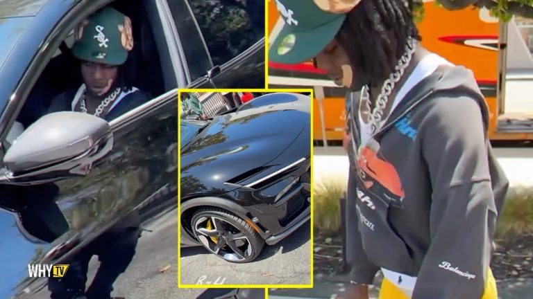 Chief Keef Showing Off His New Ferrari Truck Which Costs $500,000 'Sosa Ain't Playing Games Man'
