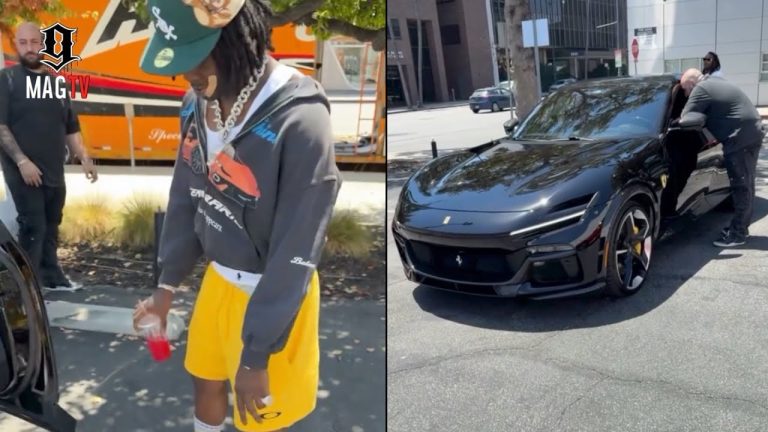 Chief Keef Cashes Out On A $450K Ferrari Purosangue SUV! 