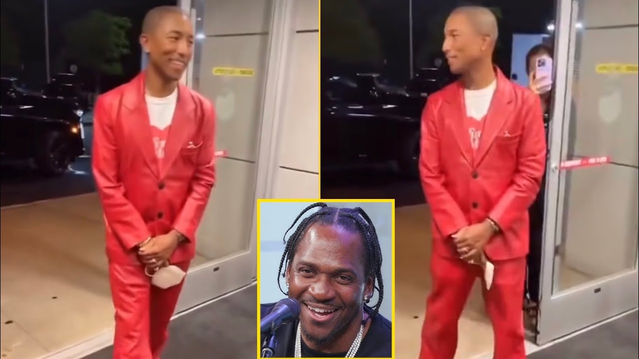 Pusha T Clowns To Pharrell Williams For His New Crazy Outfit Bro You Look Like A PIMP