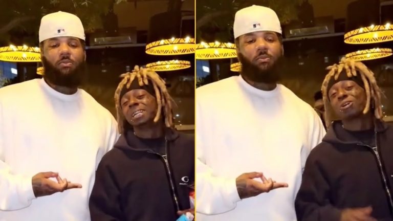 Lil Wayne Linked Up With The Game In Los Angeles Club Last Night New Collab Is Cooking Up