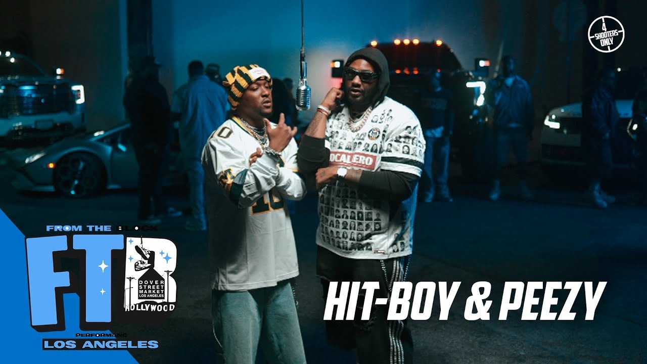 Hit-Boy & Peezy - Wheel of Fortune | From The Block Performance (LA)