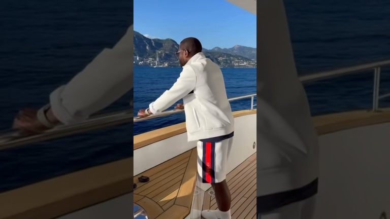 Yachting In The South Of France  Floyd Mayweather