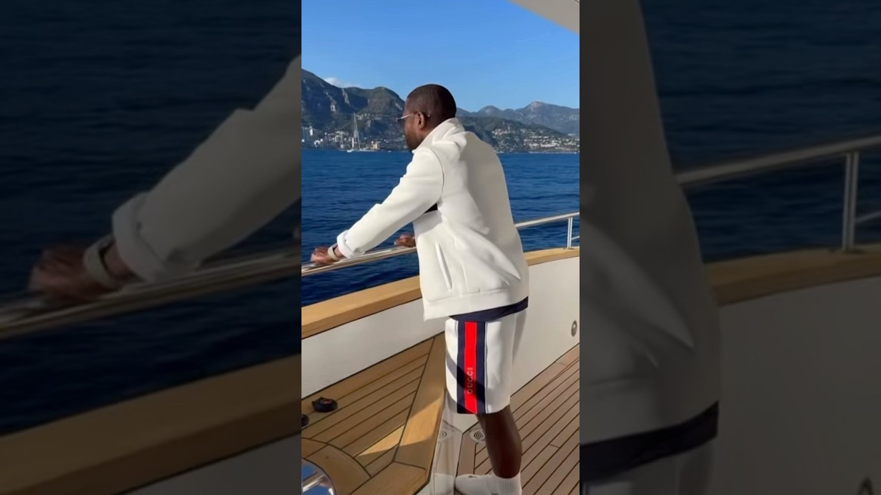 Yachting In The South Of France  Floyd Mayweather