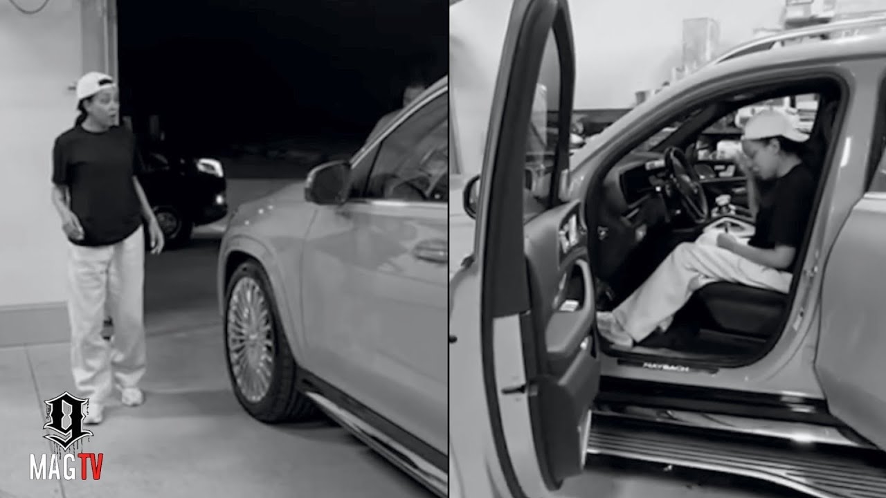 Monica Holds Back Tears After Husband Anthony Wilson Surprises Her With A Maybach SUV!