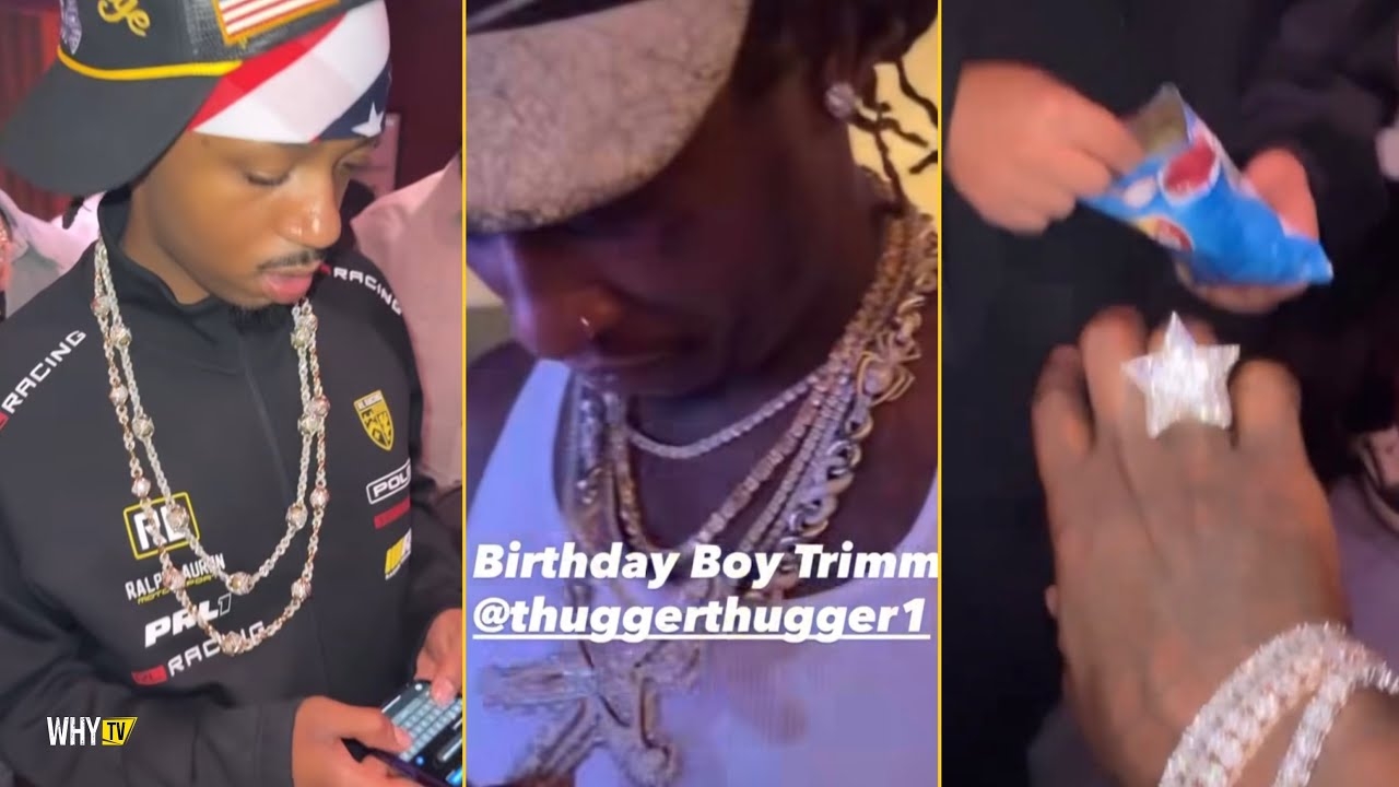 Metro Boomin Gives 500k Diamond Jewelry To Young Thug As His 34th Birthday Gift Enjoy Your Day Bro