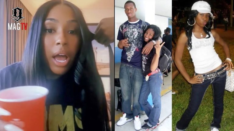 "I Was In The 9th Grade" Yung Miami Briefly Speaks On High School Photo With NFL QB Geno Smith! 