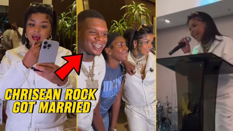 Chrisean Rock Got Married And Shows Her Husband For The First Time Now I Am Family Oriented