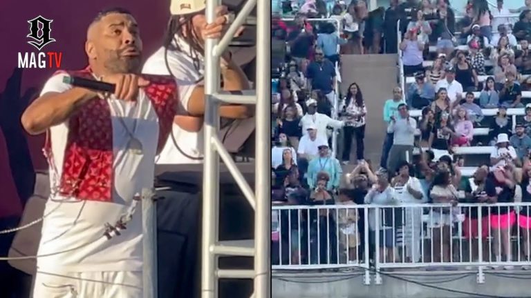Ginuwine Performs "Pony" At SeaWorld San Diego & The Crowd Goes Cray Cray! 