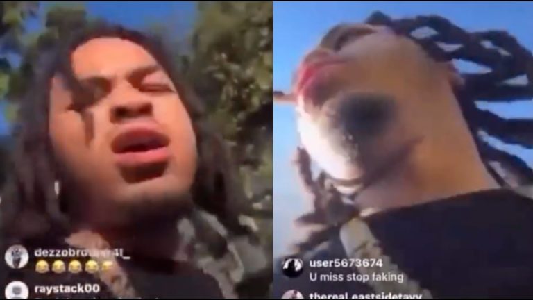 "My Wounds Hurt" Bloodhound Q50 Goes Live After Car Shot 60 Times By STL Goons