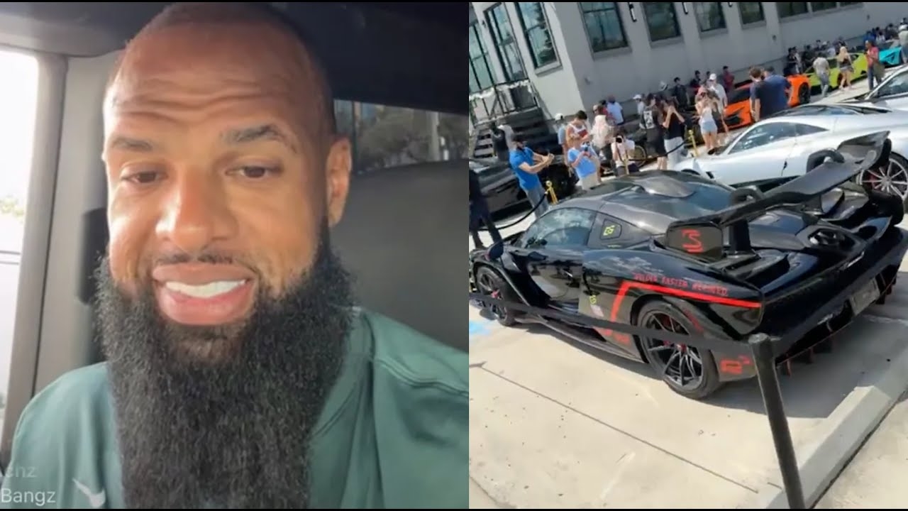 Slim Thug Pulls Out His $600k Lamborghini To Compete At Exotic Car Show In Houston