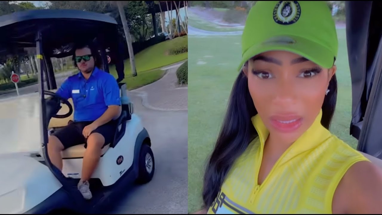 Tommie Lee SPAZZES On Golf Corse Employee After Her Cart Malfunctions On 19th Hole