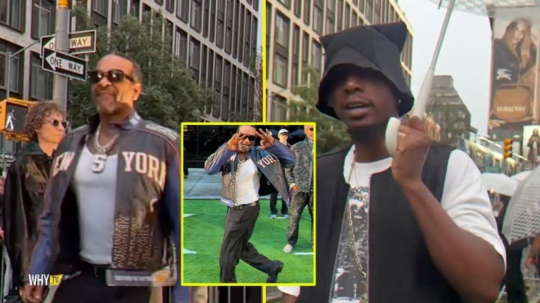 Jim Jones And Joey Bada$$ Pull Up At The Kith Fashion Show In NYC 'Jimmy Wants To Start Modeling'