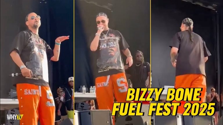 Bizzy Bone Performs New And Old Classic Songs At Fuel Fest 2025 With Bloodline Harmony