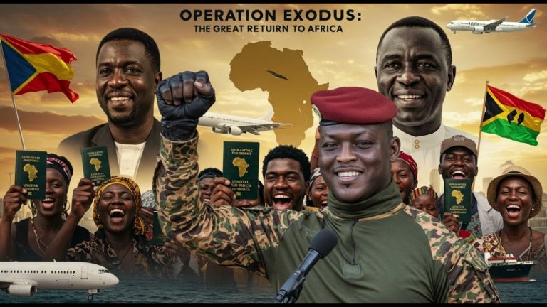 African American Exodus: Ibrahim Traors United Africa Passport Sparks Historic Return