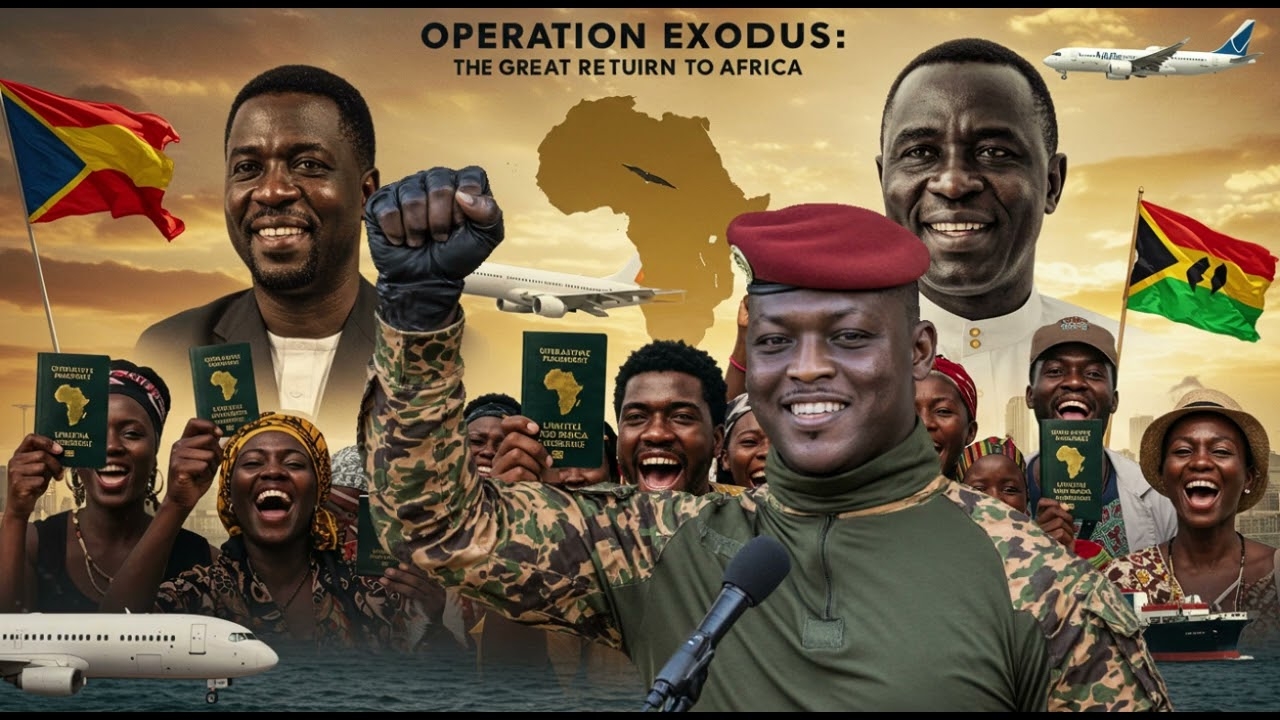 African American Exodus: Ibrahim Traors United Africa Passport Sparks Historic Return
