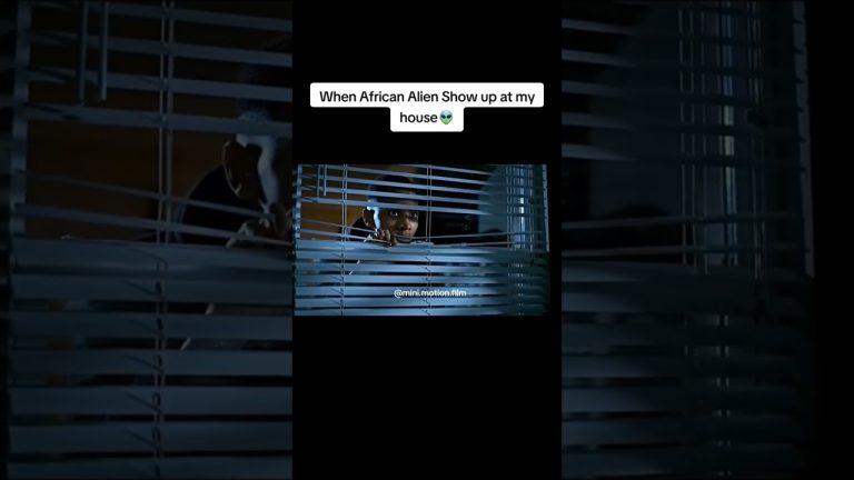 When 7ft African American Aliens show up at my house ......#alien #aliens #NASA