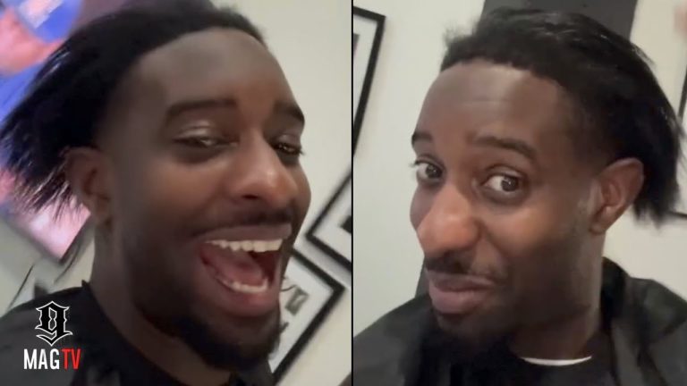 "Stop Playin Wit Me" Desi Banks Goes Viral After Putting A Perm In His Hair! 