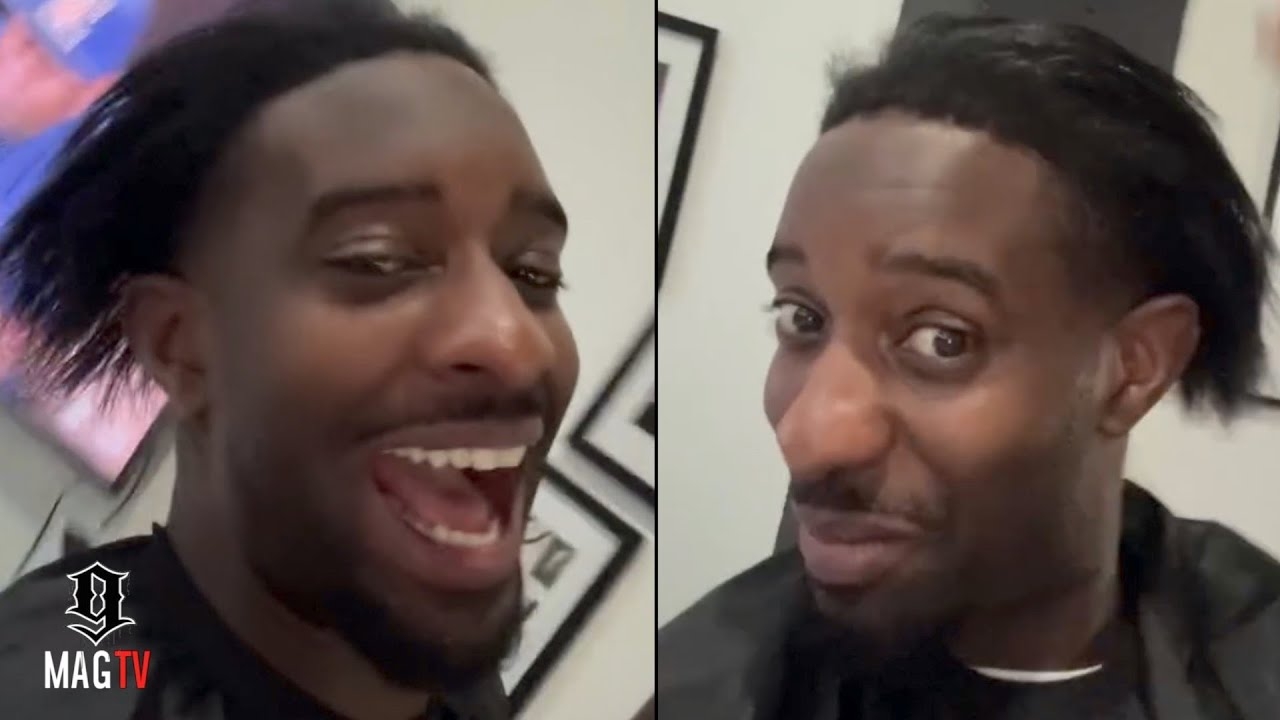 "Stop Playin Wit Me" Desi Banks Goes Viral After Putting A Perm In His Hair!