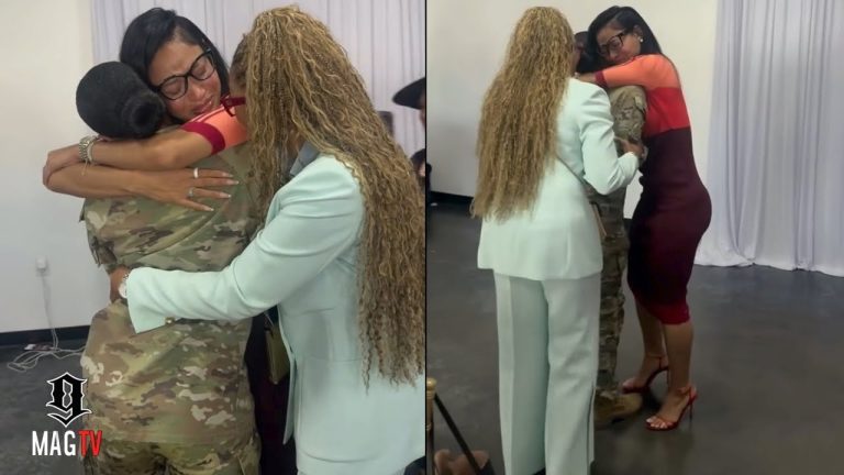 Pretty Vee Breaks Out In Tears After Getting Surprise Visit From Her Sister During Military Leave! 