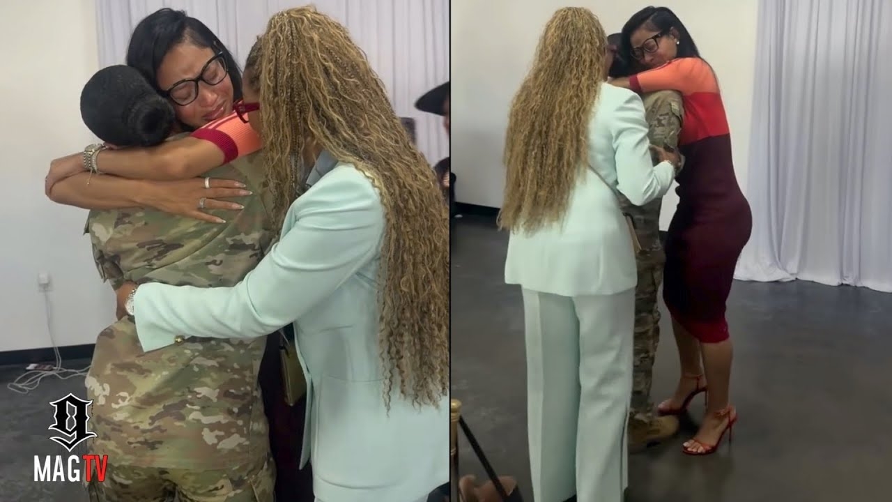 Pretty Vee Breaks Out In Tears After Getting Surprise Visit From Her Sister During Military Leave!
