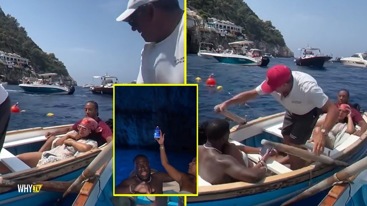 Ludacris And Kevin Hart Wilding In The Sea On A Couples Vacation With Their Wives