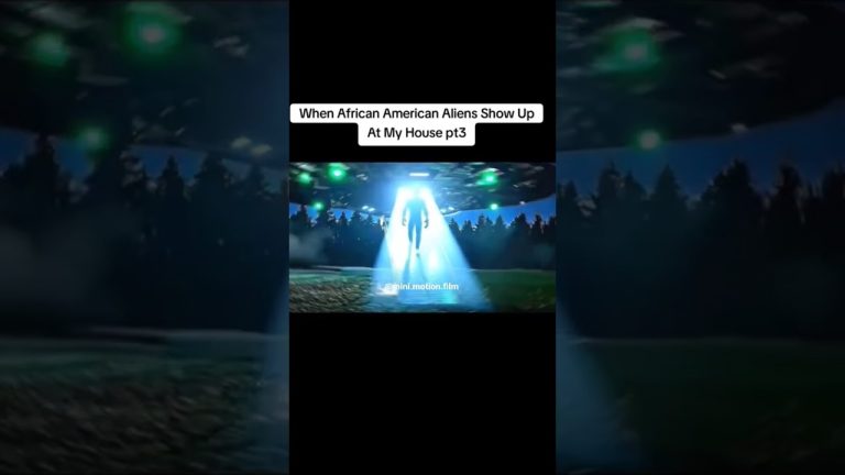 When 7ft African American Aliens show up at my house ......#alien #aliens #NASA #funny #trending