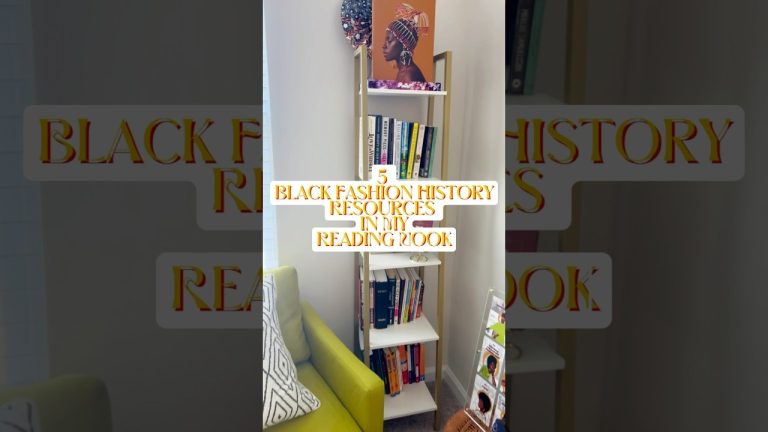 5 Black Fashion History Resources #blackfashionhistory #booktok #blackhistory