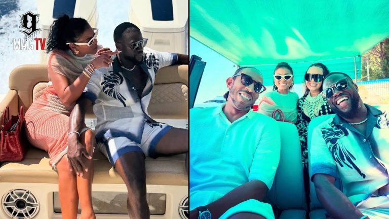 Kevin Hart Celebrates Wife Eniko's B-Day In Italy With Ludacris & His Wife Eudoxie! 