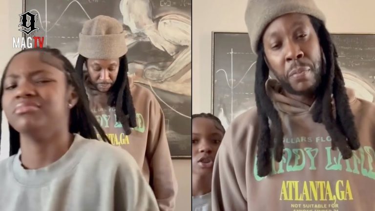 "Ya'll Betta Listen To It" 2 Chainz Daughter Harmony Is Too Funny Helping Dad Promote His Album! 