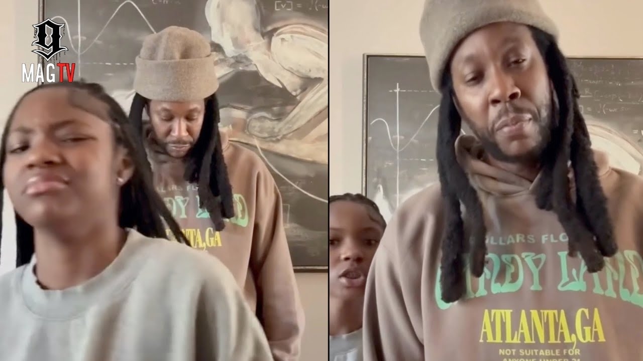 "Ya'll Betta Listen To It" 2 Chainz Daughter Harmony Is Too Funny Helping Dad Promote His Album!