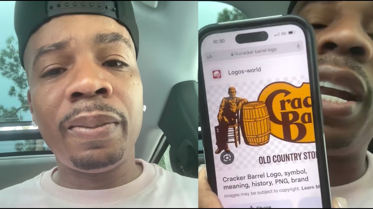 We About To RIOT" Plies REACTS To Cracker Barrel Removing White Man From Logo