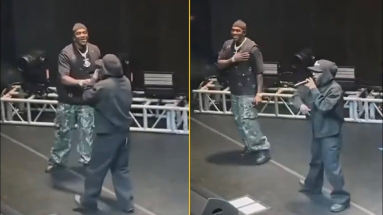 Kendrick Lamar Giving His Flowers To Clipse On The Stage I Grew Up To Pusha T Music, You My Heros