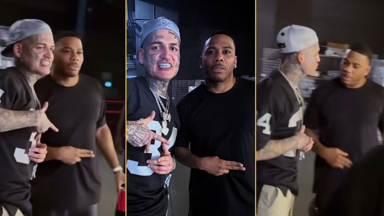 Lefty Gunplay Meets Nelly For The First Time After The Show You My Favorite Rapper Big Bro