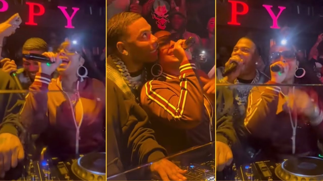 Nelly And Ashanti Singing Together And Kissing To Each Other On The Stage Real Love Energy