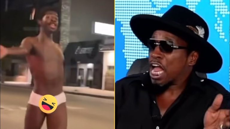 Eddie Griffin Reacts Lil Nas X Viral Video Walking In LA Streets Without Clothe This Boy Need Help