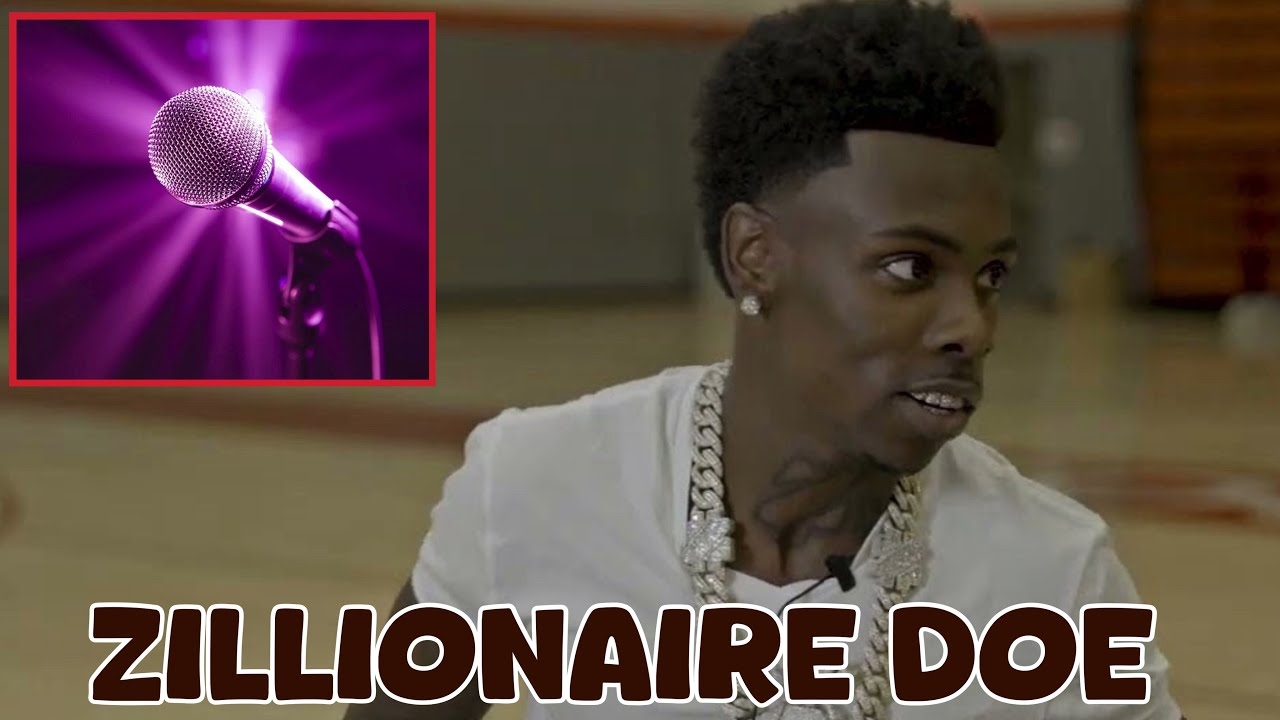 Zillionaire Doe responds to people who says he cant rap